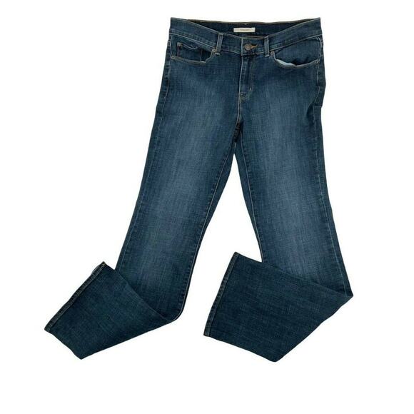 Levi's Classic Jeans Women Size 6 Boot Cut Stretch Med Wash Button Pockets Denim - Picture 5 of 11